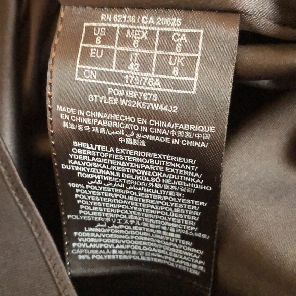 Guess Strapless Floral Cocktail Dress – Purple Blue Print – Size 6 - Picture 11 of 13